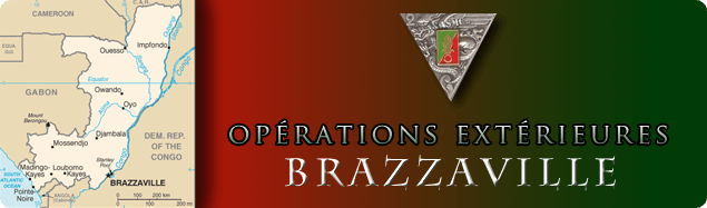 Legion Etrangere - 2eme REP - OPEX - Brazzaville